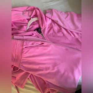 Victoria Secret velour sweater and joggers